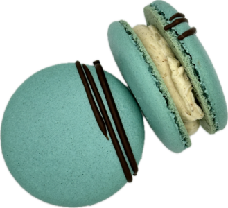 dirty chai macaron