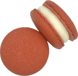 red velvet macaron